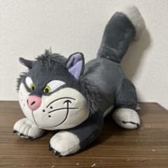 【希少】　ディズニー　シンデレラ　Lぬいぐるみ　ルシファー