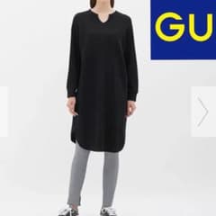 ワッフルキーネックワンピースのサムネイル