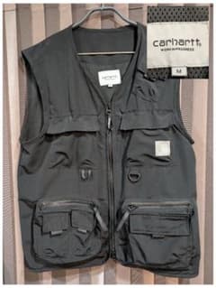 Carhartt WIP カーハート フィッシングベスト ブラック M - メルカリ