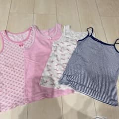 キャミソール 肌着 女の子　120 エアリズムのサムネイル