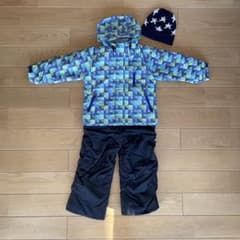 子ども　スキーウェア　上下　セット　キッズ　100cmのサムネイル