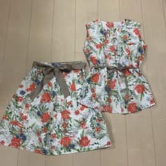cherryann セットアップ チェリーアン 花柄 スカート&トップスセットのサムネイル