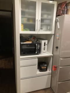★送料込★キッチンボード 食器棚のサムネイル