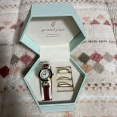 電池切れジャンクFURLA(フルラ) LOGOLINKSロゴリンク腕時計ウォッチ 