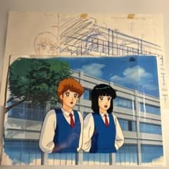 楠みちはる「あいつとララバイ」セル画＋直筆背景＋色指定など - メルカリ