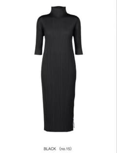 PLEATS PLEASE ISSEY MIYAKE ワンピース 黒 3サイズ - メルカリ
