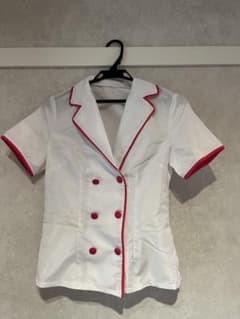 コスプレ　CA 衣装セット ホワイト×ピンクのサムネイル