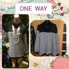 oneway 千鳥ニット タートル OPのサムネイル
