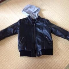 キッズ 革ジャン 90cmのサムネイル