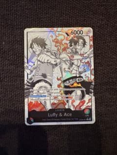 ワンピースカード 英語版 ルフィ＆エース リーダーパラレル ST30-001