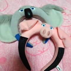 美品 USJ SING バスタームーン ロジータ カチューシャ セット グッズのサムネイル
