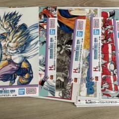 一番くじ40th H賞イラストクリアポスター フルコンプ　ドラゴンボールのサムネイル