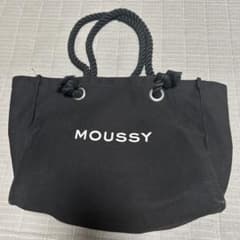 MOUSSY トートバッグ ブラックのサムネイル