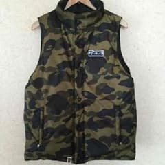 みかんみかん様専用 A BATHING APE ダウンベスト リバーシブルのサムネイル