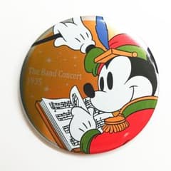 미키의 대연주회 90주년 디즈니 스토어 캔 배지 미키 마우스