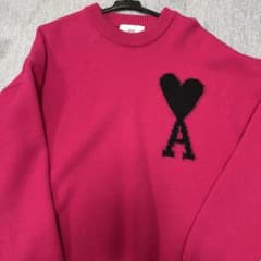 金曜午前まで　アミパリス　ニット　ピンク 金曜午前まで アミパリス ニット ピンク - メルカリ