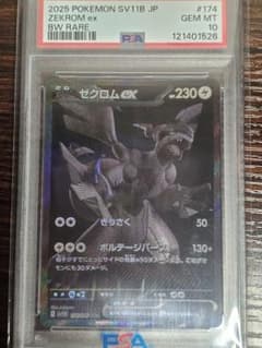 ポケモンカード ゼクロム ex BWR PSA10のサムネイル