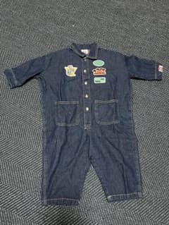 LITTC トミカ ディズニー デニム カバーオール 90のサムネイル
