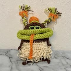 パクパクモンスター　リトルモンスター　キーケース　ハンドメイドのサムネイル