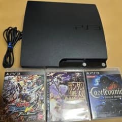 PS3本体 cech2000A 美品ゲーム3本セット - メルカリ