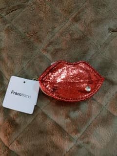 【新品】Francfranc　エコバッグ　クチビルのサムネイル
