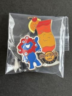 ハードロックカフェ ミャクミャク コラボピン - メルカリ