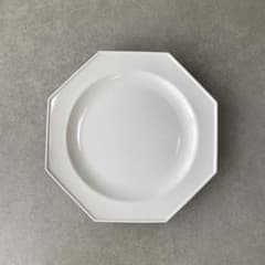 美品】 石川隆児 Octogonal Plate White 八角皿 器 - メルカリ