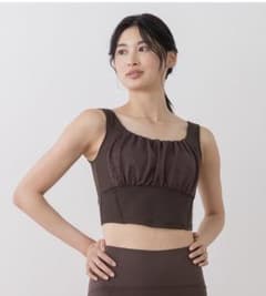 SUKALA フラワーレースブラトップ XS ブラウン 新品未使用 - メルカリ