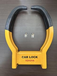 池*屋様 トヨタ 純正カーロック　タイヤロック　盗難防止 池*屋様 トヨタ 純正カーロック タイヤロック 盗難防止 - メルカリ