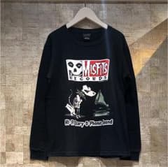 MISFIT ミスフィッツ バント バンT ロンT Tシャツ 黒のサムネイル