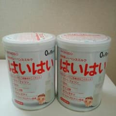 ２缶　はいはい　ミルク　缶　粉ミルクのサムネイル