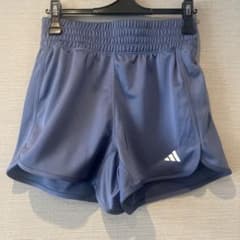 【美品】アディダス　adidas ネイビー ショートパンツ　ランニング　Mのサムネイル