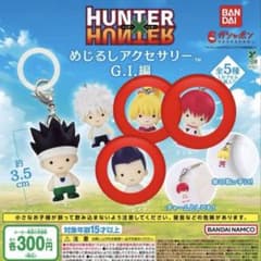HUNTER × HUNTER 메지루시 액세서리 가챠 비스케 히소카 레이저
