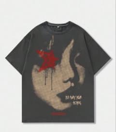 グラフィック Tシャツ ブラック ストリートのサムネイル