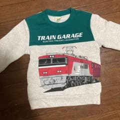 週末限定価格！貨物列車 金太郎 トレーナー 110 新品未使用のサムネイル