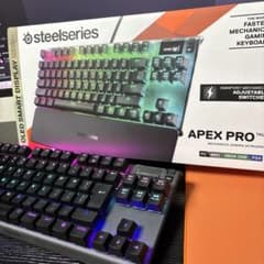 SteelSeries Apex Pro ゲーミングキーボード 本体のサムネイル