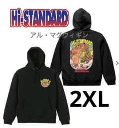 XXLサイズ ハイスタンダード パーカー Hi-STANDARDハイスタ 黒 - メルカリ