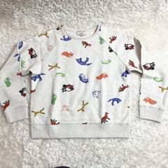未使用級】メゾンキツネ トレーナー スウェット チルディッシュ 14SS 