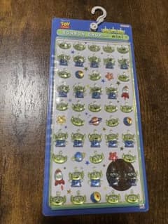 ボンボンドロップシール　ミニ　リトルグリーンメン　トイ・ストーリーのサムネイル