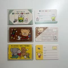 ♡昭和レトロ サンリオキャラクター めいしカード セットのサムネイル