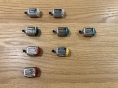 ミニ四駆　ダッシュ系モーター（片軸）セット　7個＋おまけのサムネイル