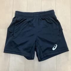 バレーボール　パンツ　asics 黒 140のサムネイル