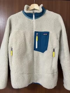 patagonia フリースジャケット XL クリーム色のサムネイル