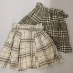 完売ハートチェックスカート♡ニットセットのサムネイル