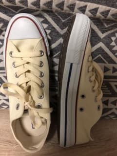 値下げ(o^^o)新品☆converse☆オールスター☆キナリ２４㎝☆のサムネイル