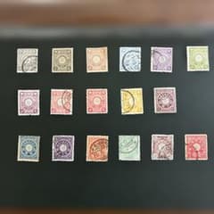 菊切手（すかし無し） 1899-1907（明治32-40） 旧切手 - メルカリ