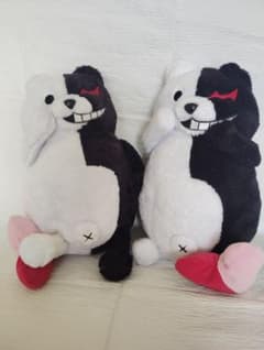 【激レア】ダンガンロンパ モノクマ ハート BIGぬいぐるみ 2体セット 激レア・2体セット】ダンガンロンパ モノクマ ハート BIGぬいぐるみ