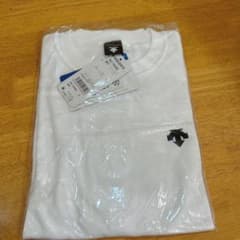 ホワイト 半袖 Tシャツ ロゴ付き