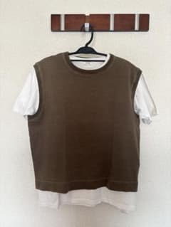 GLOSTER TOKYO ニットベスト Tシャツ セットのサムネイル
