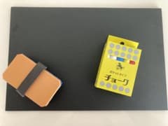 ミニ黒板&黒板消し&チョークのサムネイル